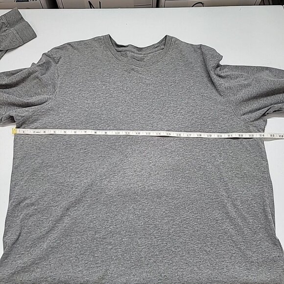 Eddie Bauer Men's Long Sleeve Shirt Size XL Crew Neck Pullover Knit Gray Outdoor - Picture 8 of 13